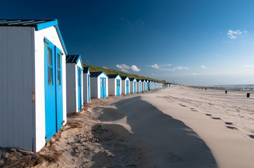 Strandhäuser von Texel